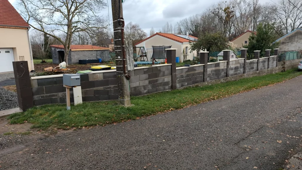 Murets avec finition grattée — Effiat — image 7