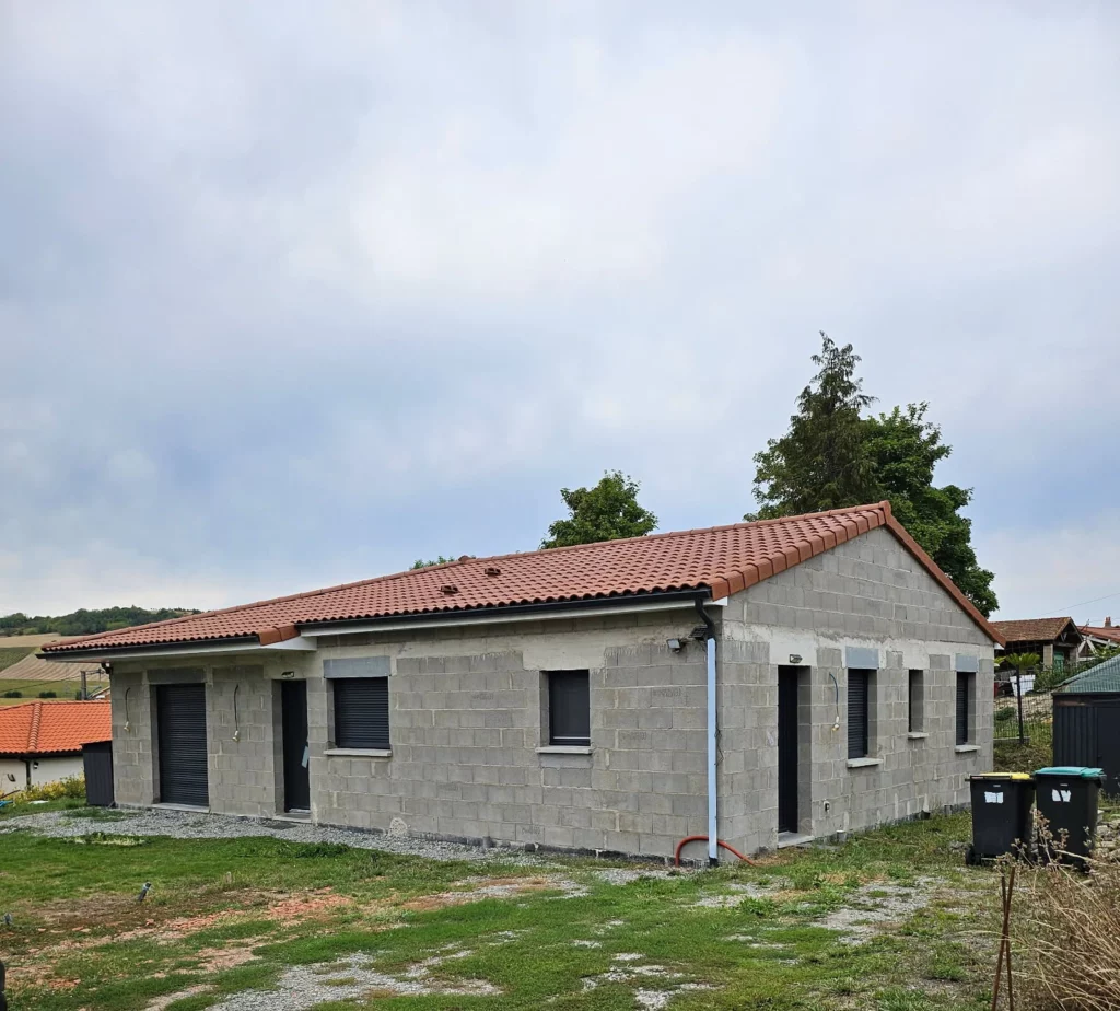 Enduit à finition grattée — Billom — image 4