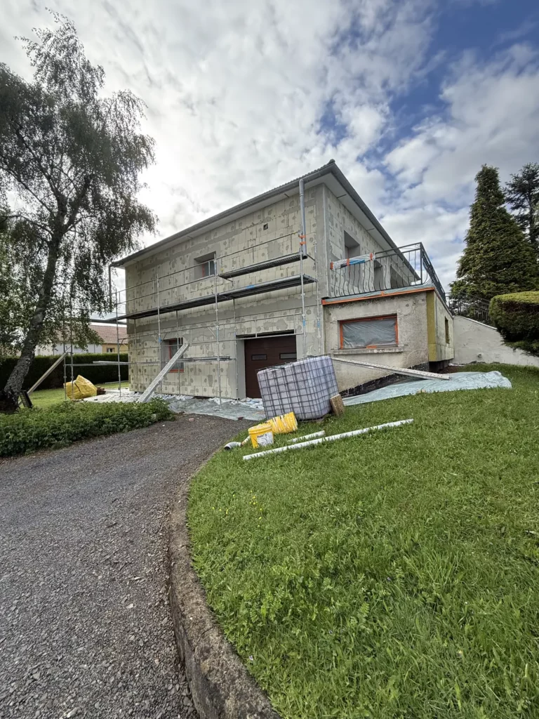 ITE laine de roche 160 mm — Les Ancizes-Comps — image 12