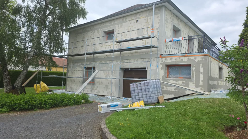 ITE laine de roche 160 mm — Les Ancizes-Comps — image 5
